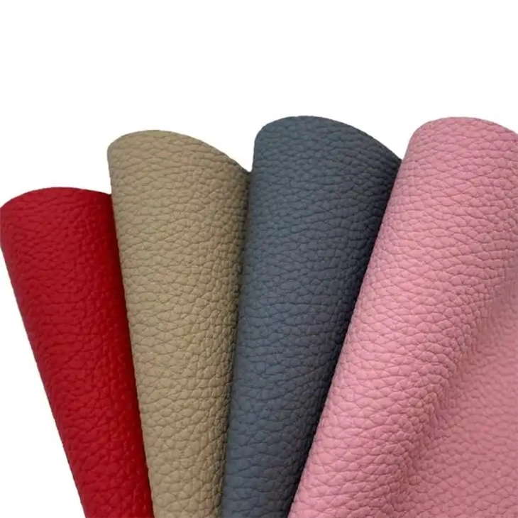 PVC Synthetic Artificial Leather For Sofa Upholstery Cover With Different Backing
