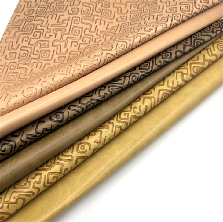 High Quality Retro Patterned Embossing Process With Special For Sofas, Car Interiors, And Clothing Bags