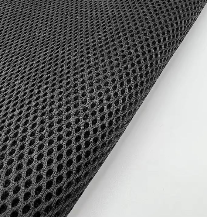 Polyester 3d Air Mesh Foam Laminated Sandwich Mesh Fabric Foam Bonded Fabric For Furniture And Car Seat Upholstery